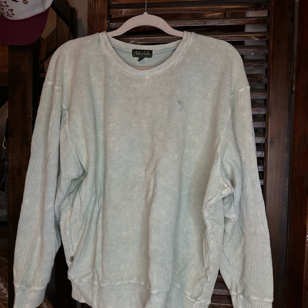 Yee yee corded sweatshirt 💚